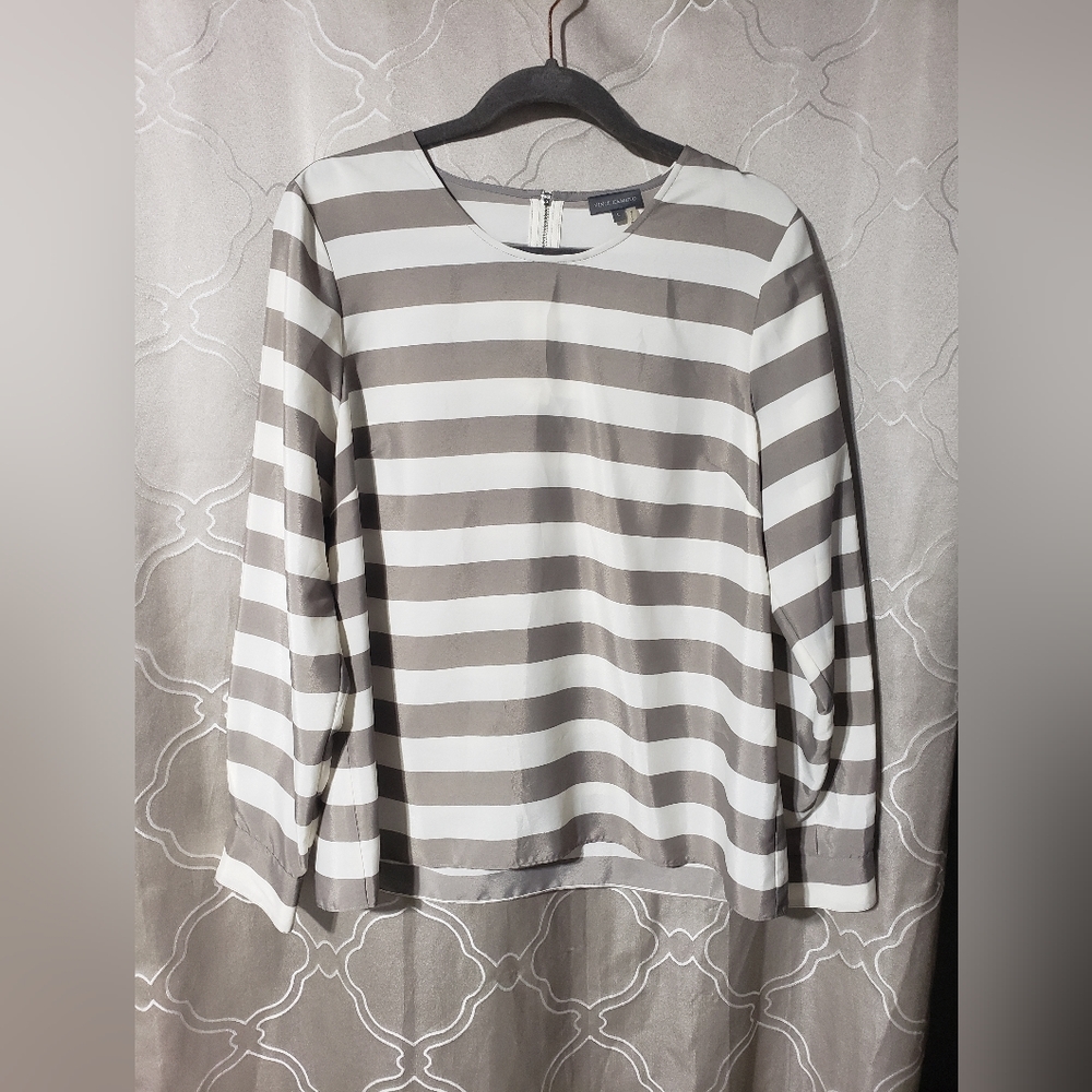 Long-Sleeve Striped Top